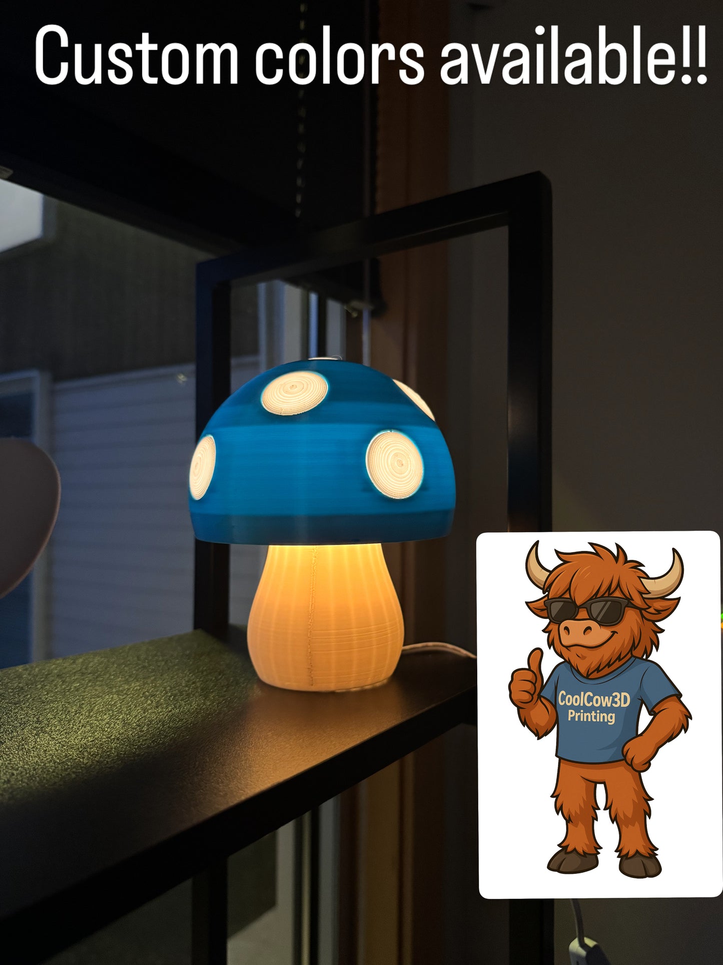 Mushroom Lamps