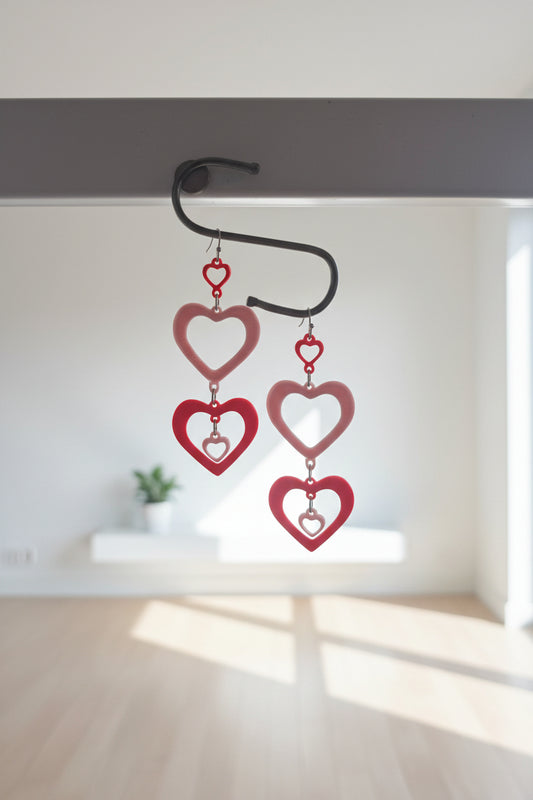 Valentines earrings