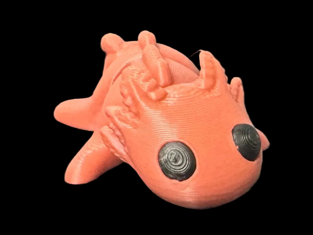 Cute Mini Axolotl Toy