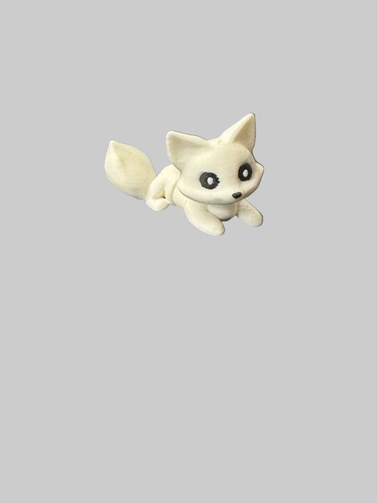 Cute Mini Arctic Fox Toy