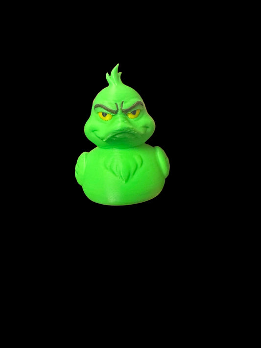 Grinch Duck Figure